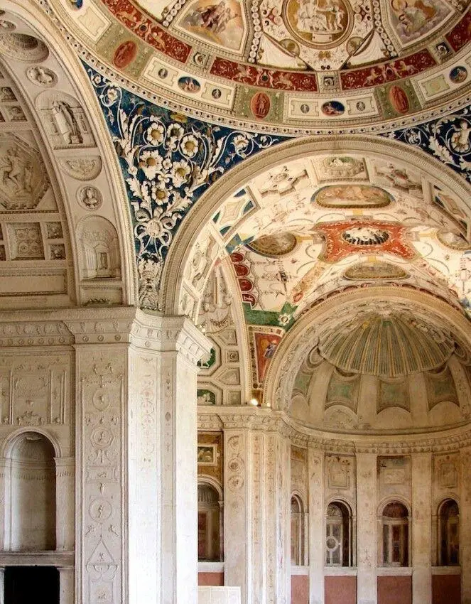 Italian Architecture Stucco Interior