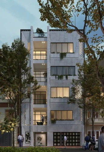 Rasht modern Facade design 01