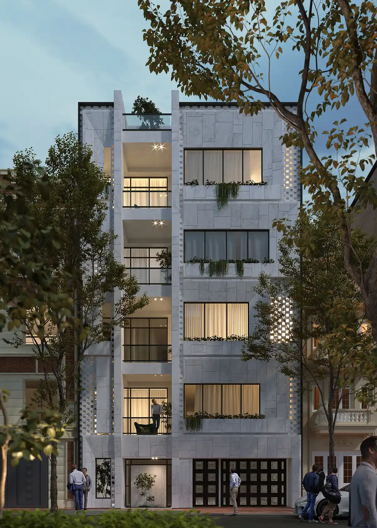 Rasht modern Facade design 01