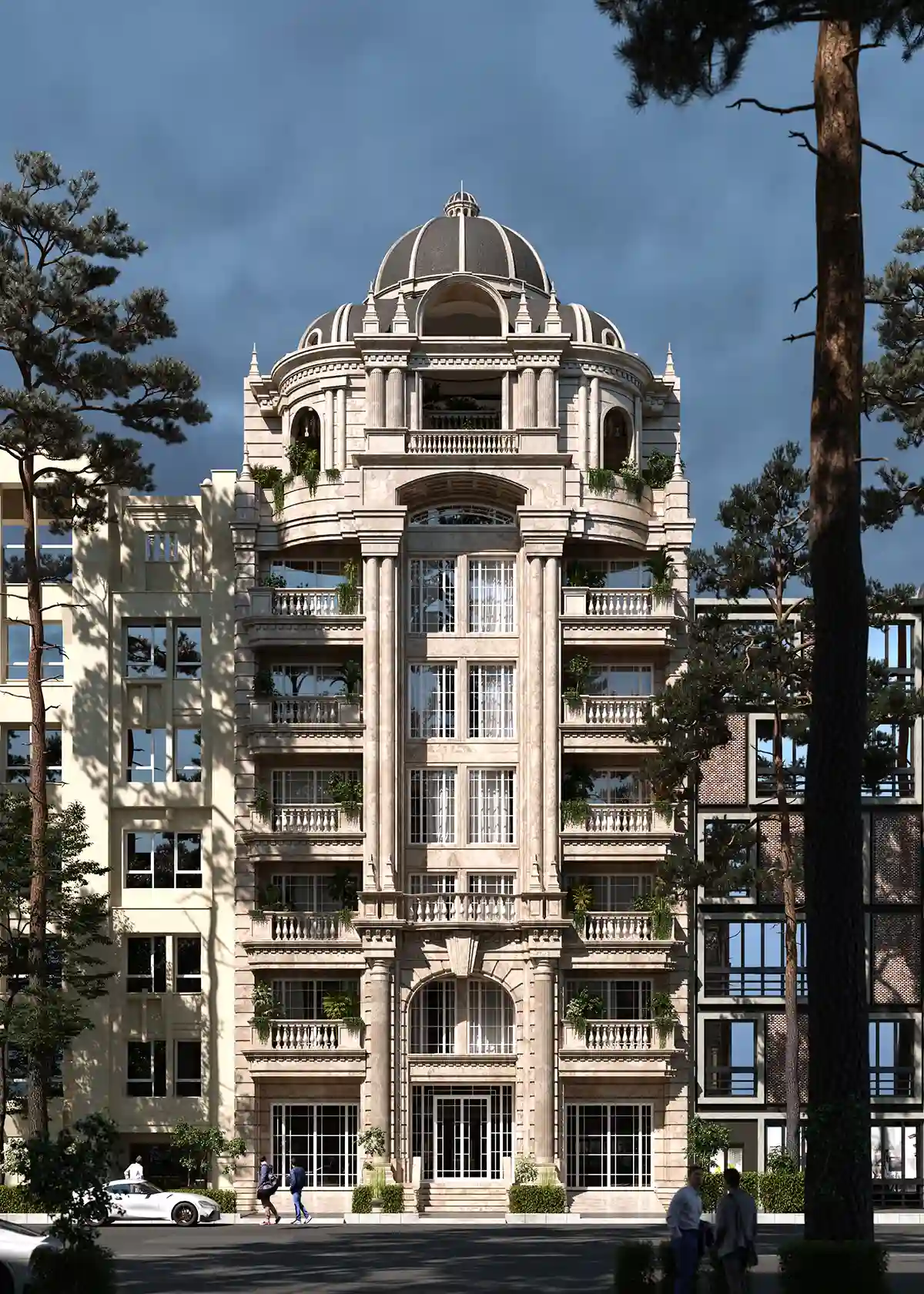 Cover Classical Facade Design in Shiraz Mostafa Farid Saber Arjmand
