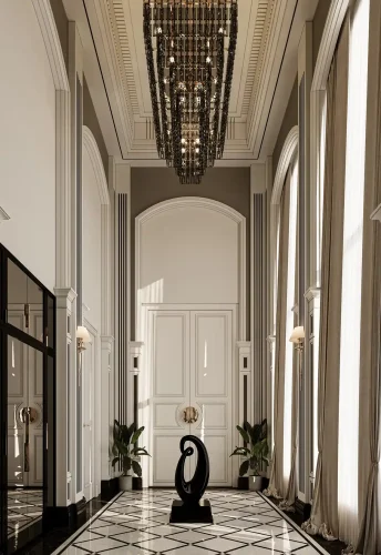 Cover neoclassical interior design Kalleh