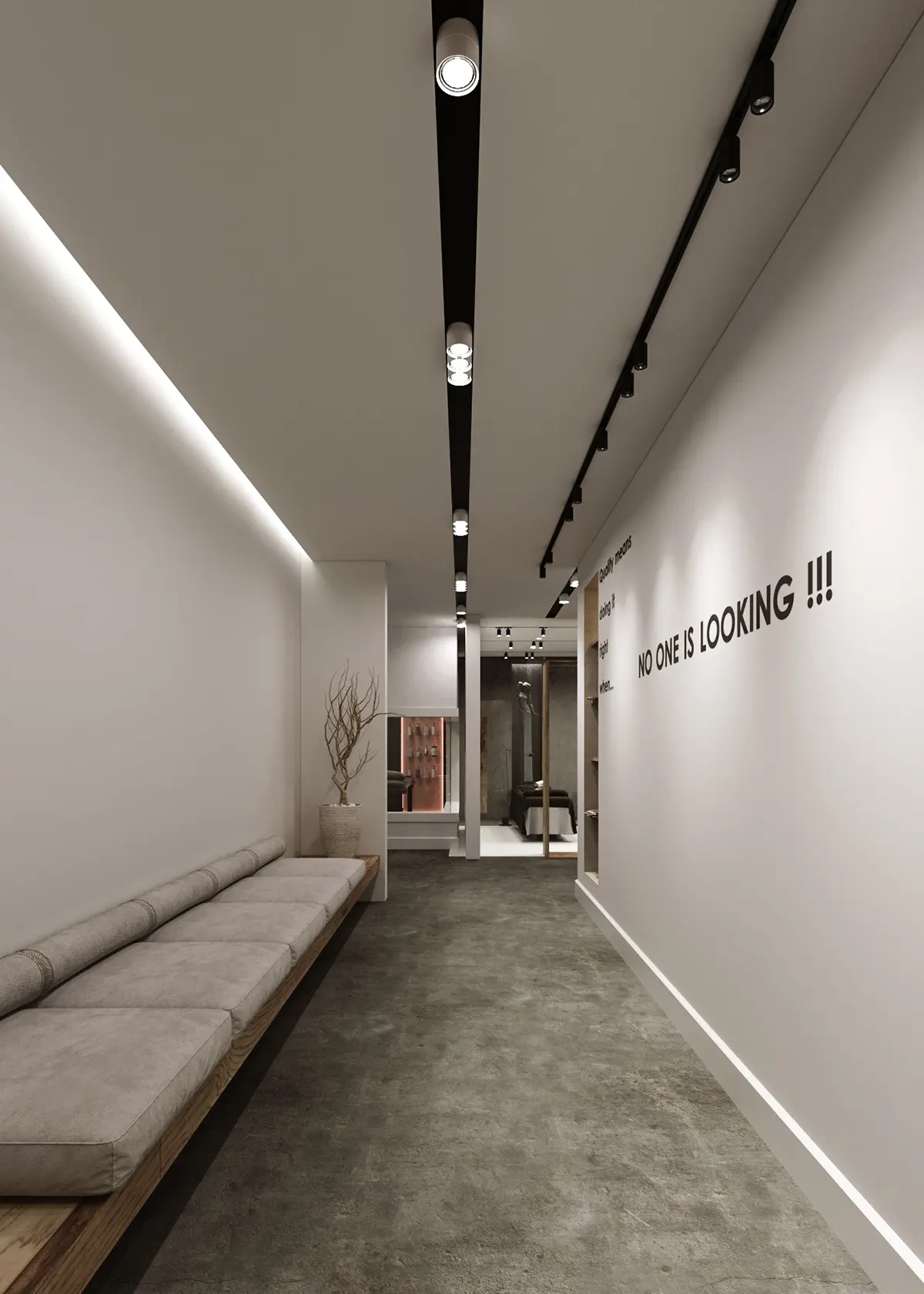 Cover modern interior design Beauty Salon