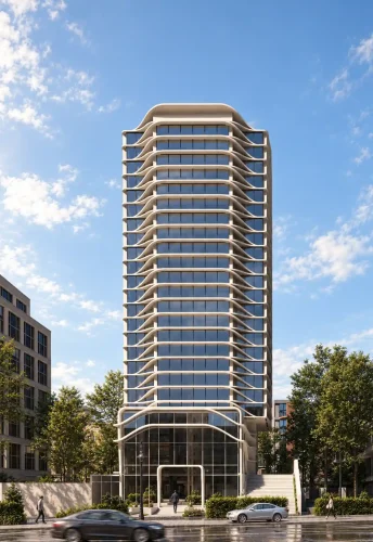 Cover Modern parametric tower facade design Niavaran
