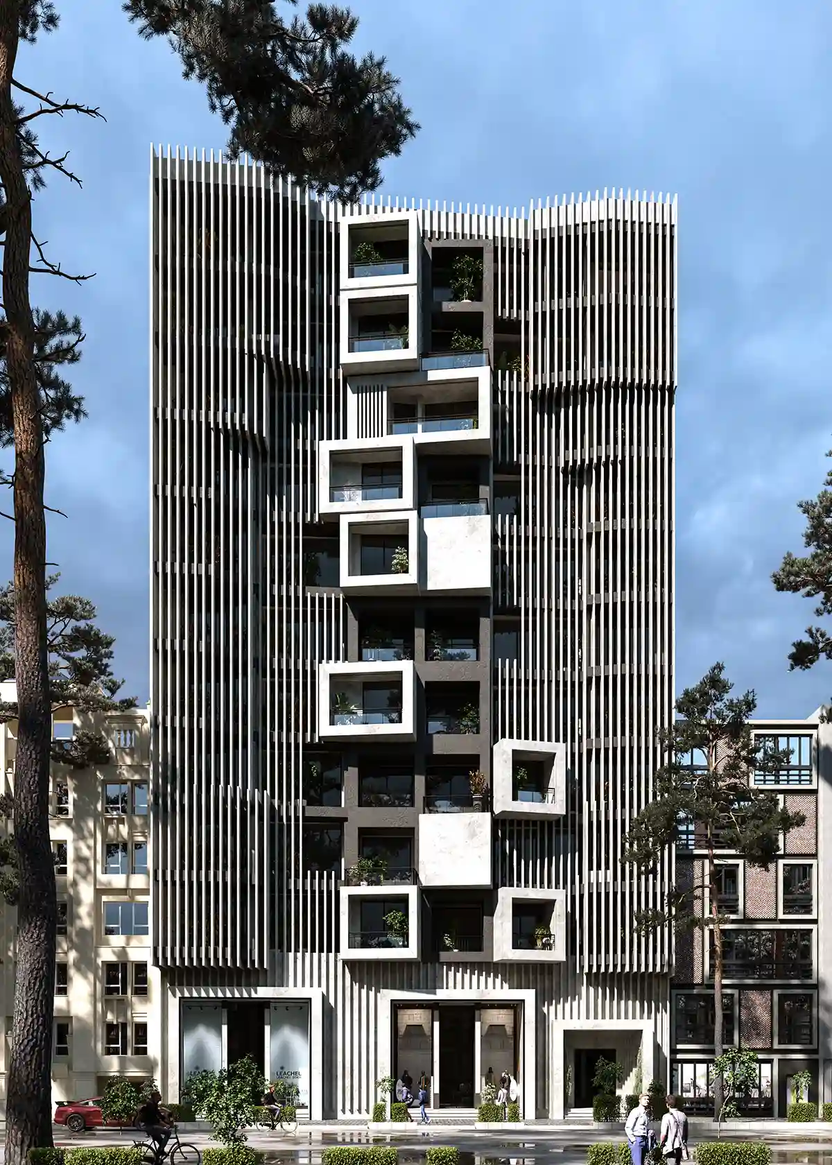 Cover Image Modern facade design Azadi