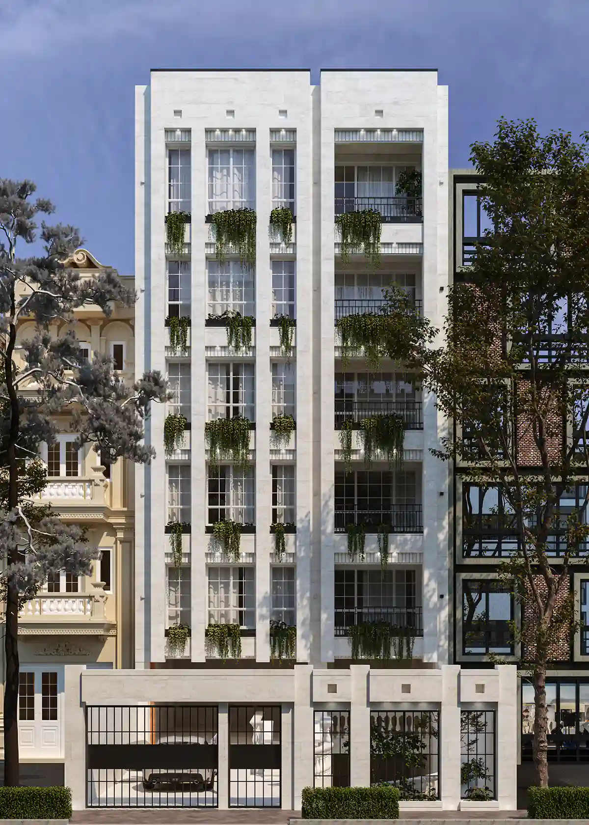 Cover Image neoclassical facade design Namdar 9