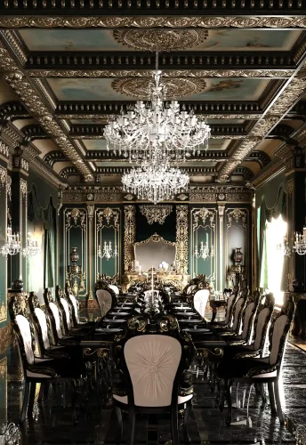 Cover Image Classical interior restaurant design Hotel