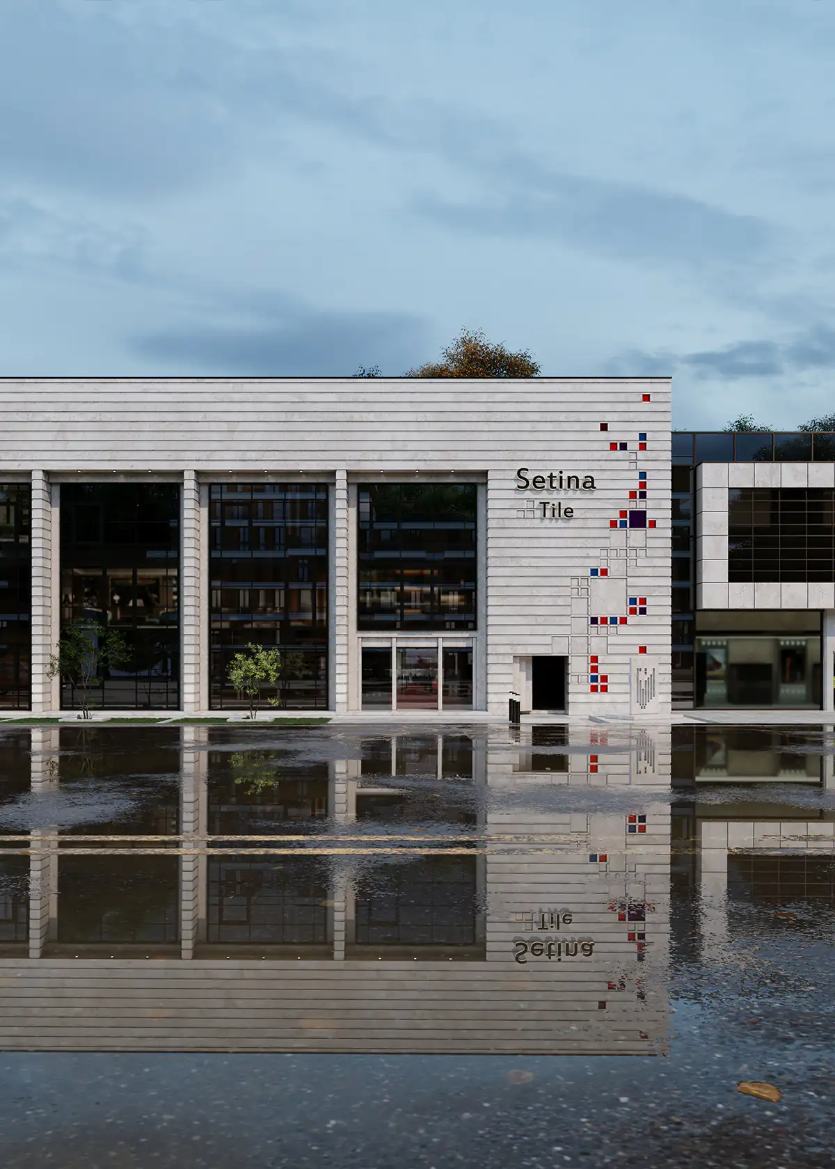Cover Image modern architectue golsoo tile factory facade design Golsoo