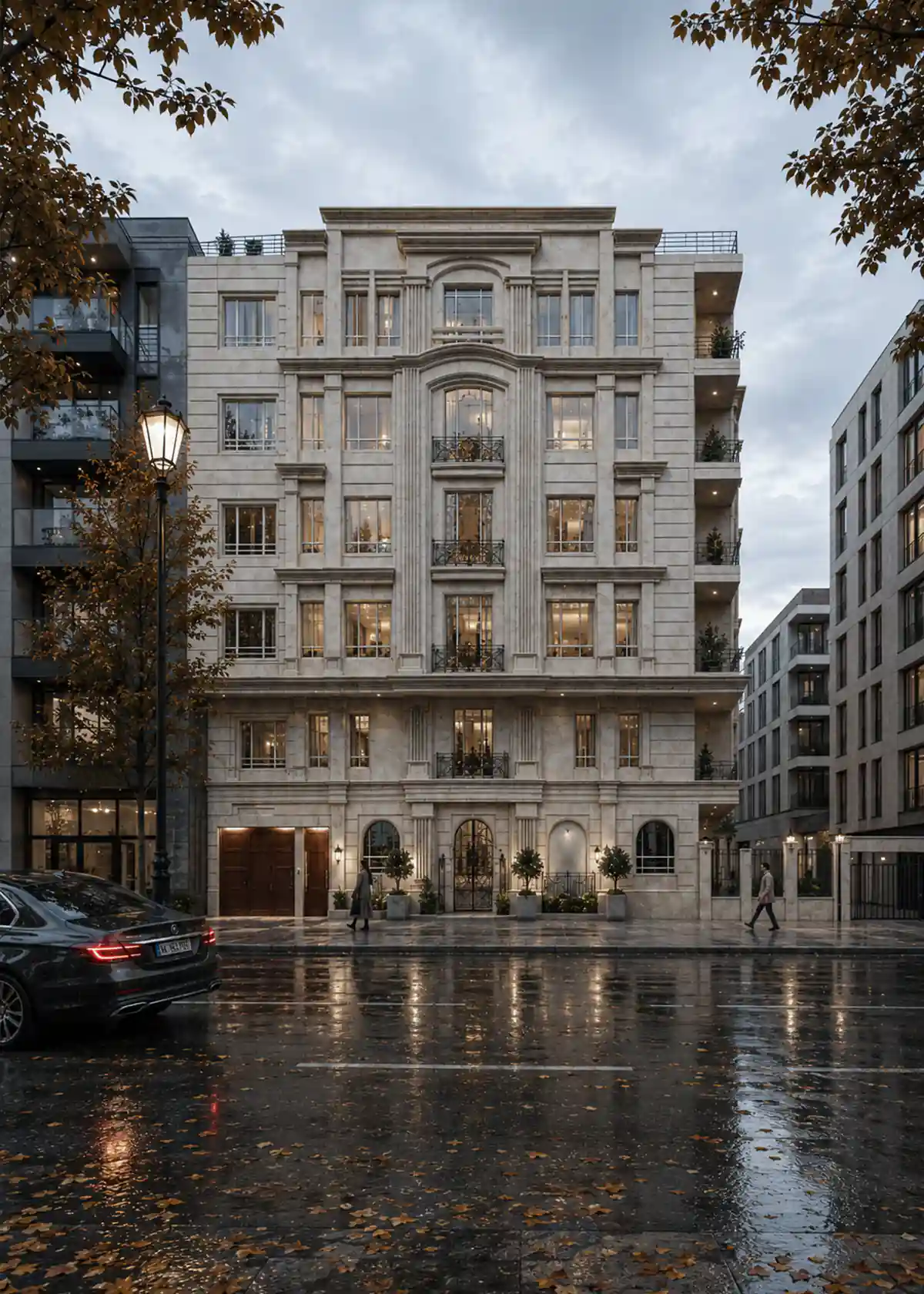 Cover Image classical architecture residential facade design Moghadam