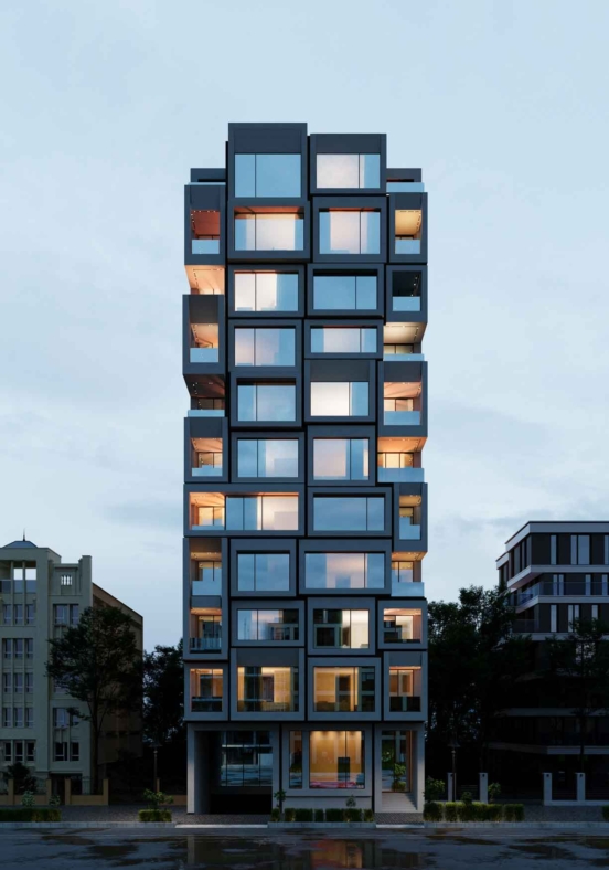 Moradi Hachirood Tower S Facade A02