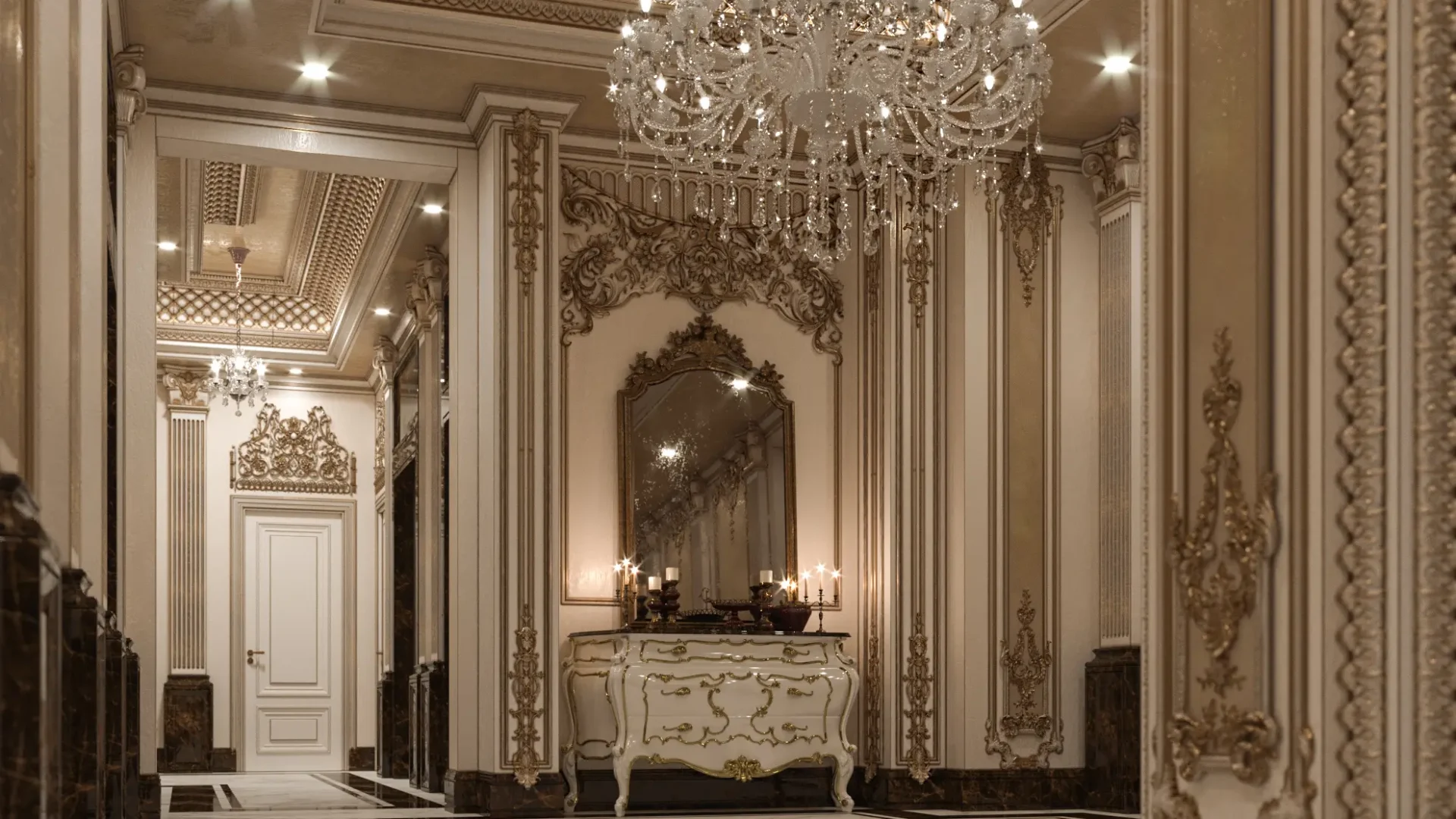 Classical Lobby Interior Design 03