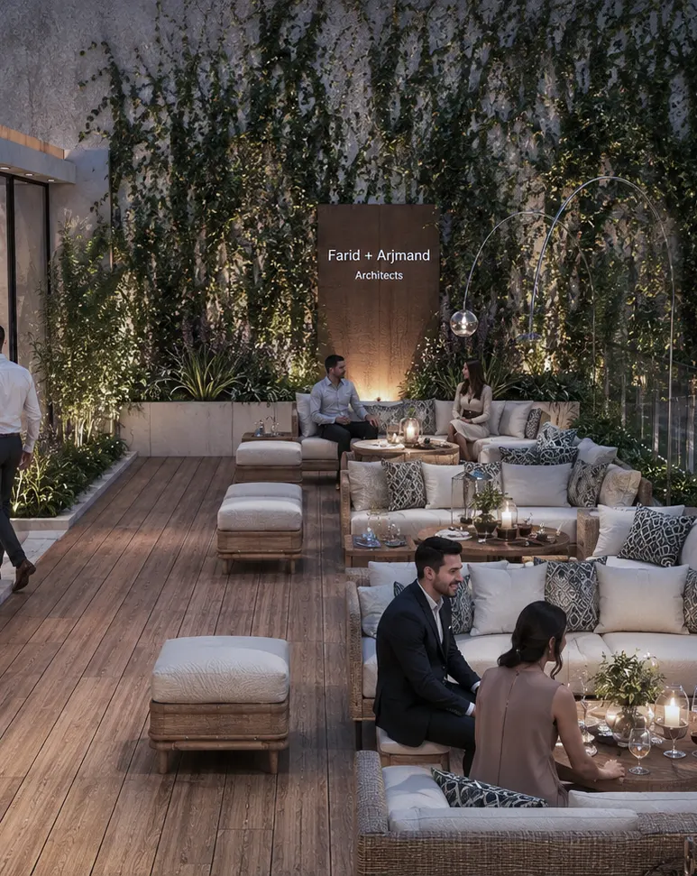 Lux Talaei Restaurant Roof Top Design 00main