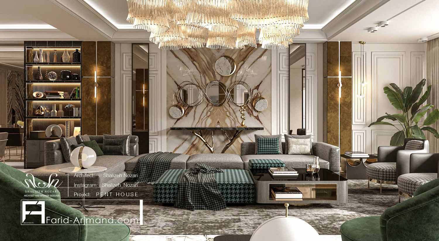 Penthouse A1 Living Post