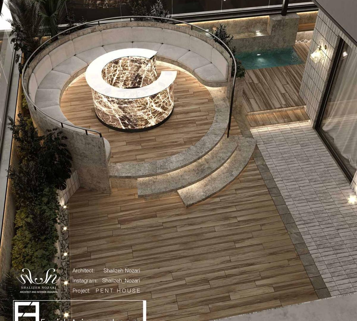 Penthouse B33 Roof Post