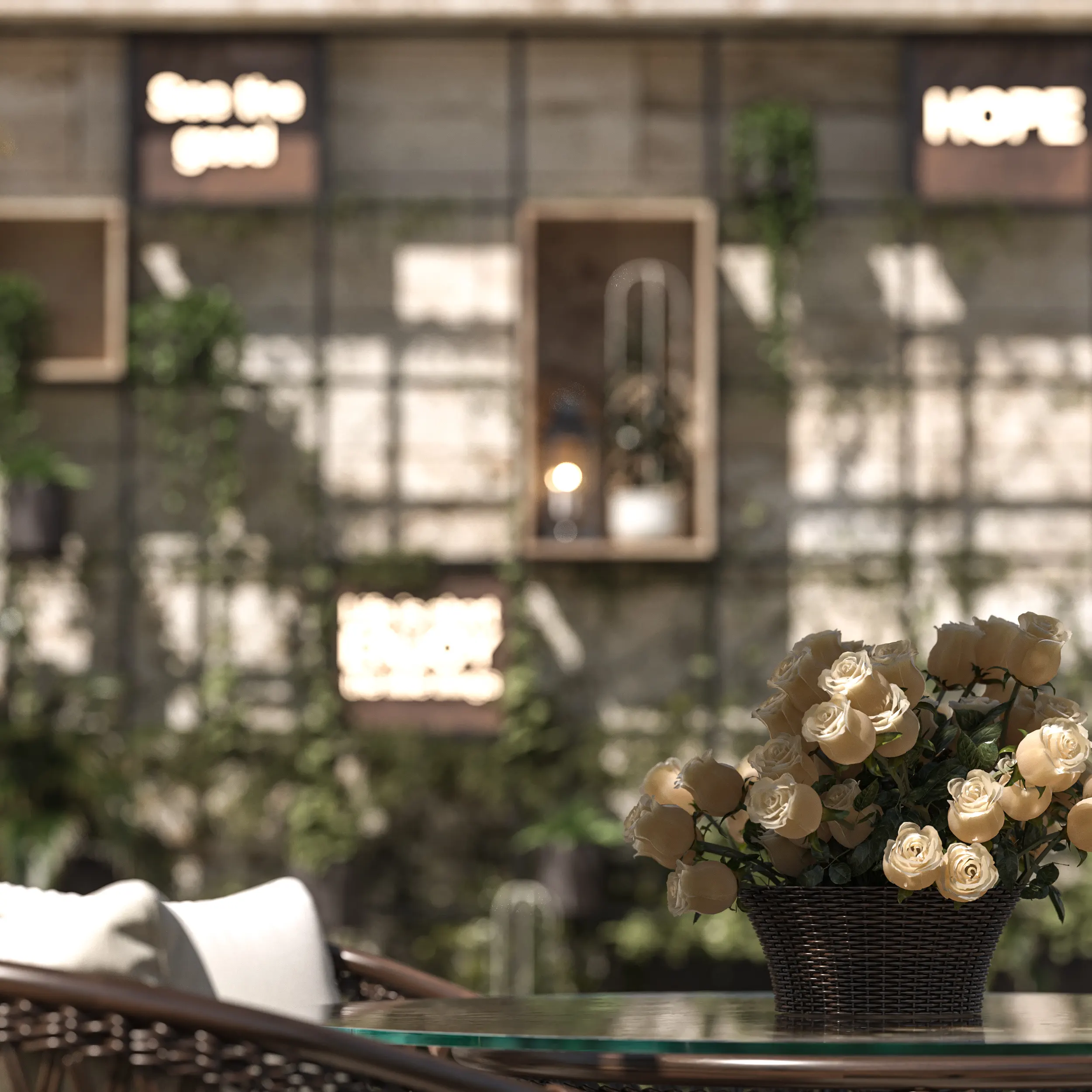 Contemporary roof garden café with outdoor seating in Tabriz 03