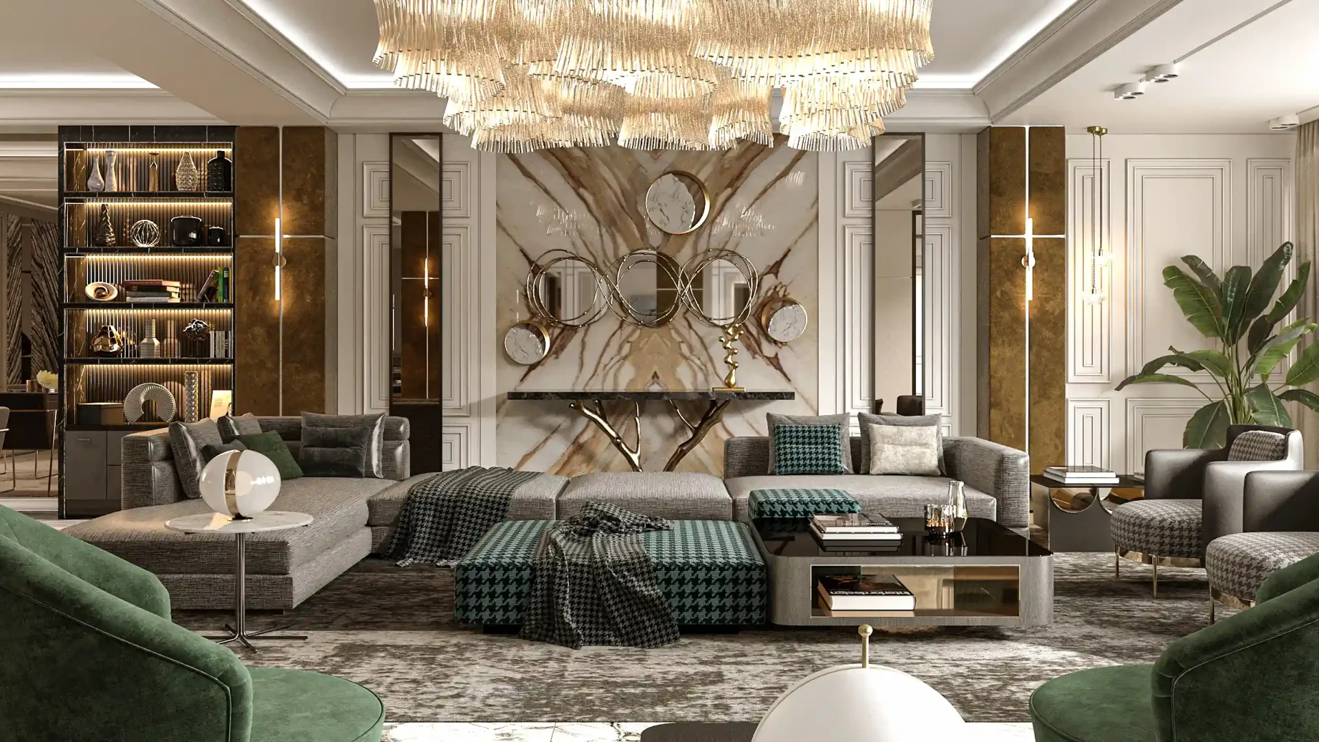 Penthouse Modern Living Design 01