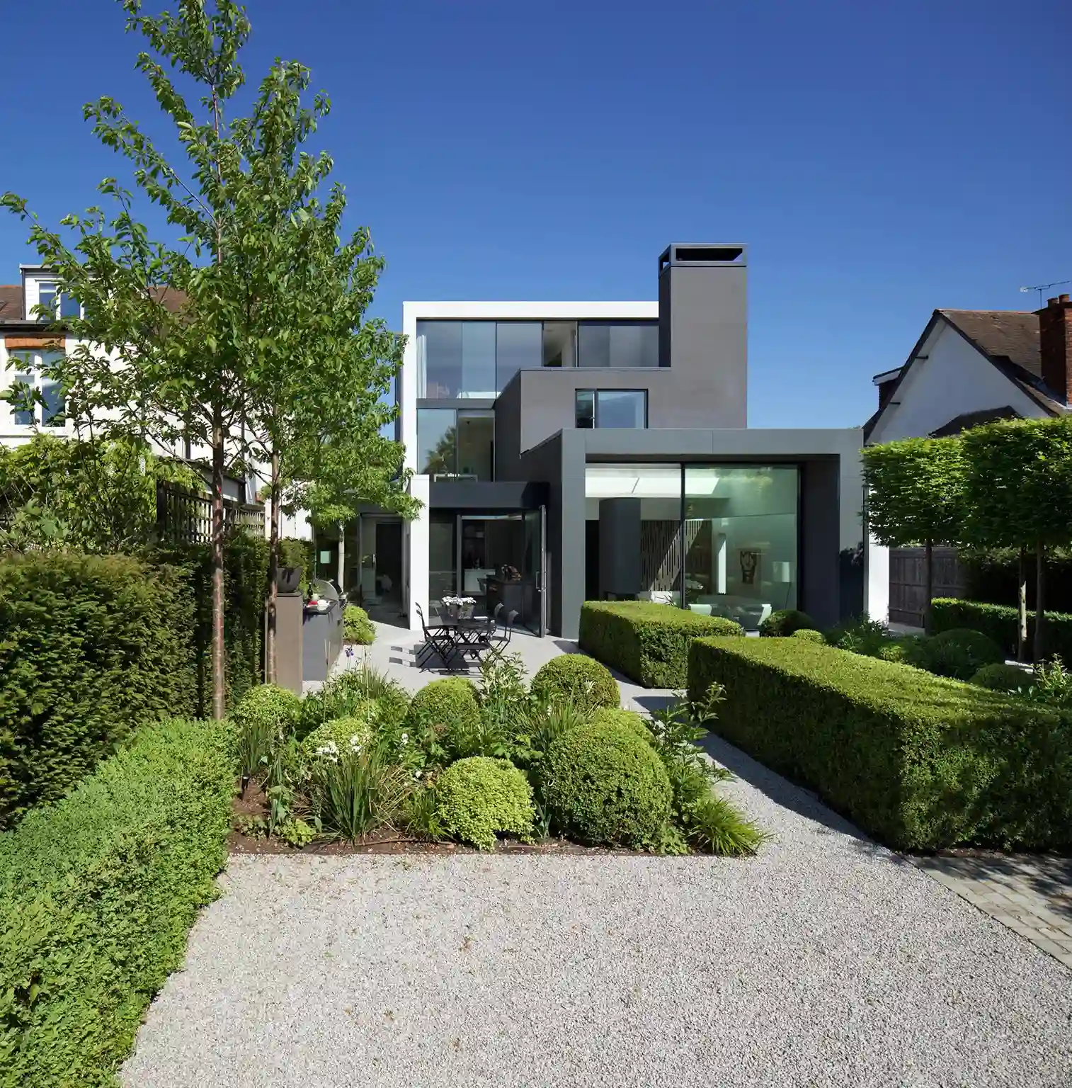 Contemporary English Architecture Facade Design 04