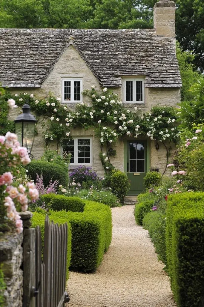 English Cottage Facade Design 02
