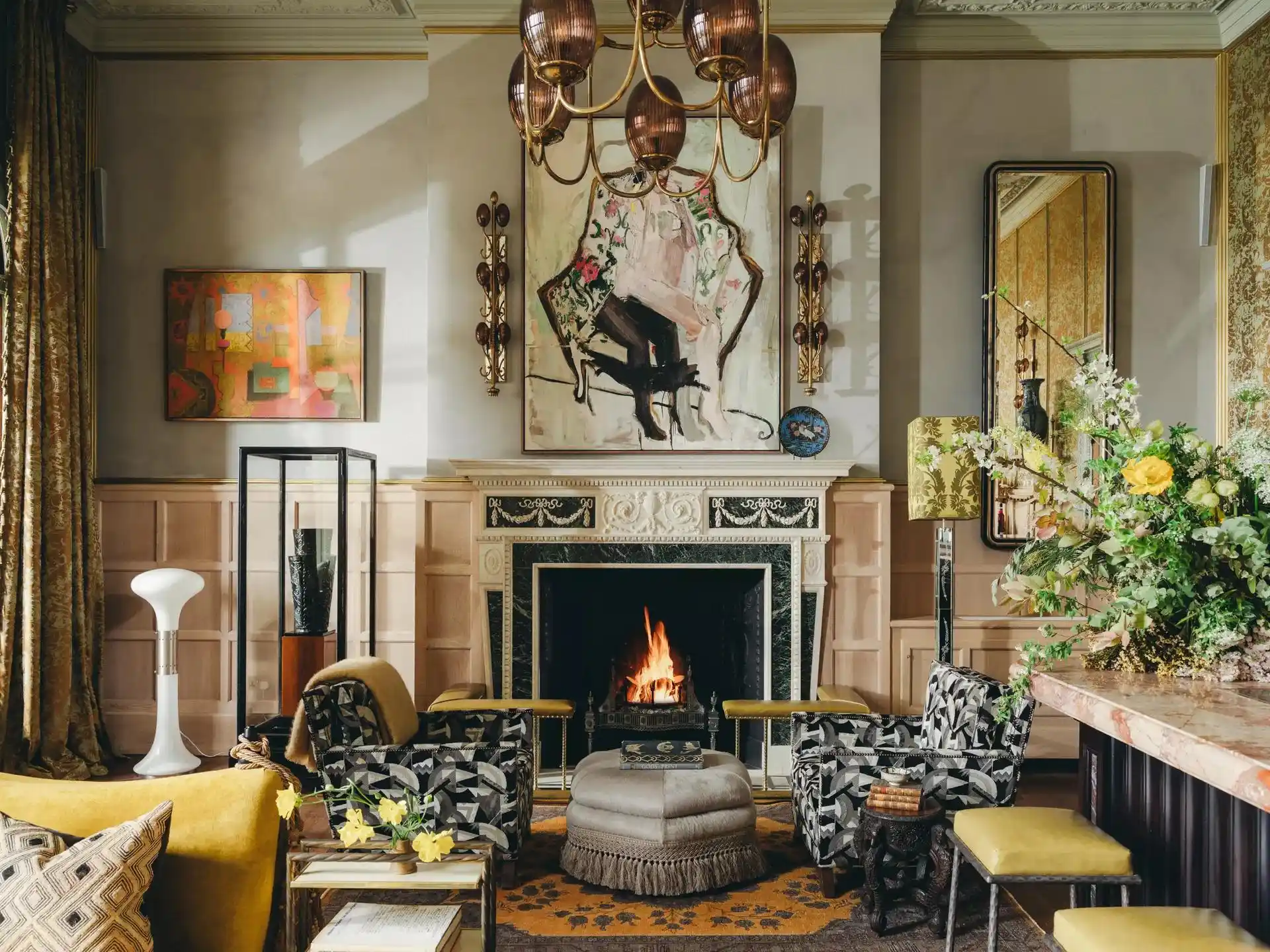 Modern English Country Interior Design 01